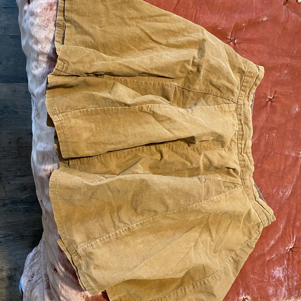Corduroy skirt